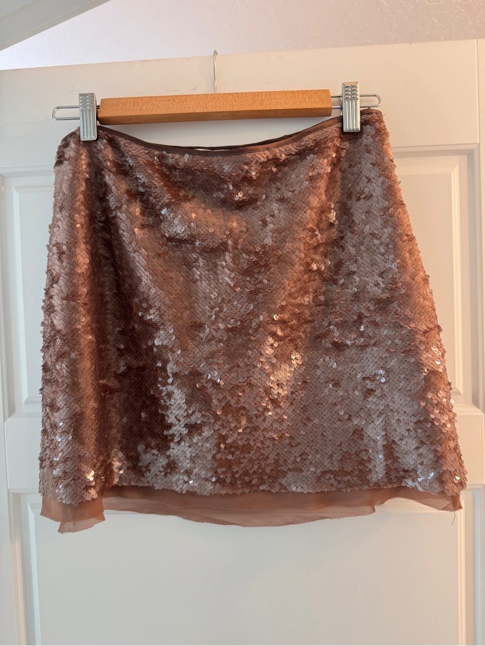 Cami NYC Rose Sequin Mini Skirt